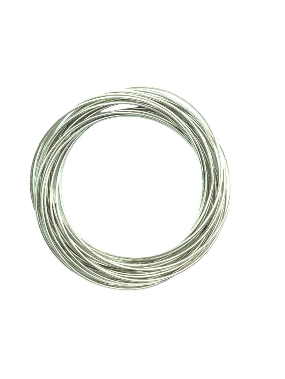 Silpada Silver Bangle Bracelet size 8